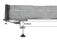 808334 Donic-Schildkröt Tischtennisnetz Flexnetz max Plattenstärke 4,0 cm für Tischbreiten bis zu 165cm selbstspannendes Nylonnetz mit Aufrollmechnismus 