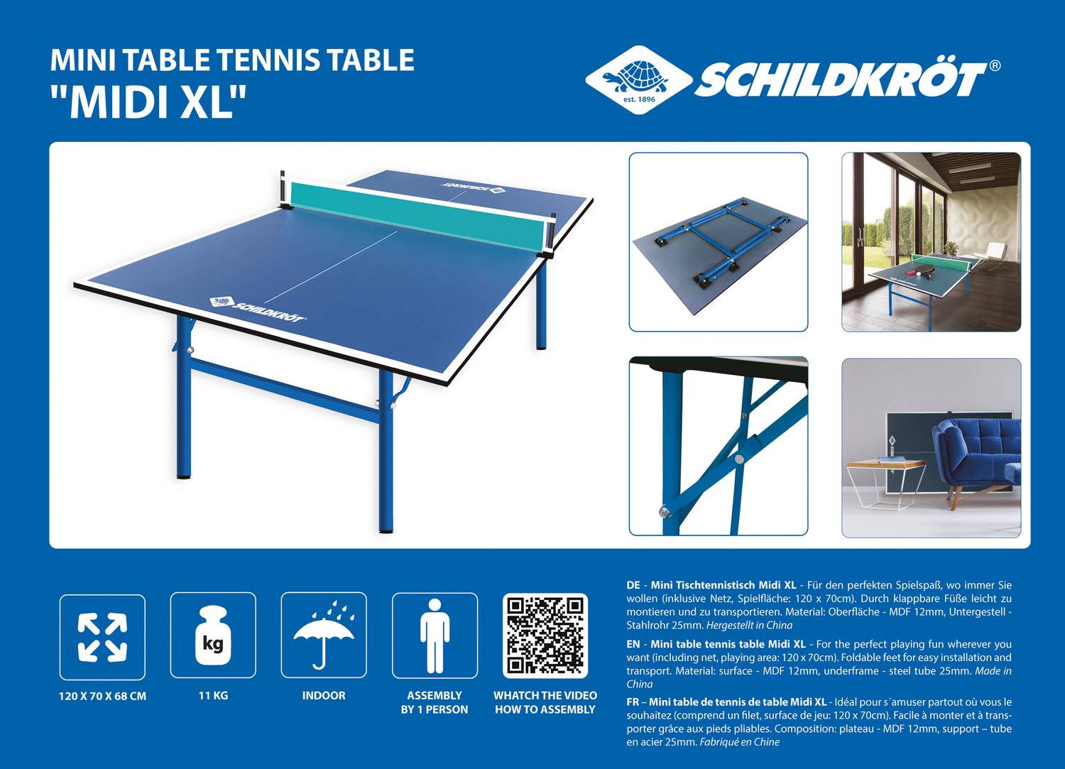 Donic Schildkröt: Midi XL